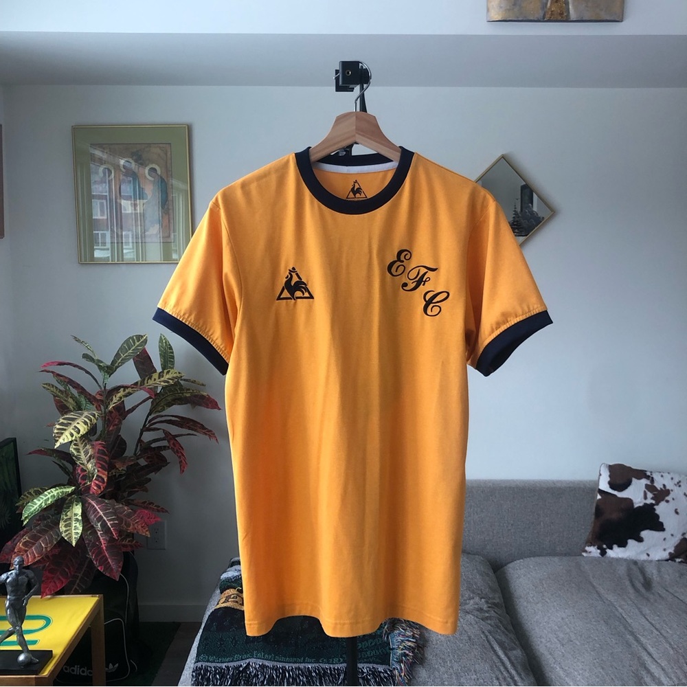 Everton FC 1960 retro home le coq sportif #8 shirt